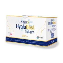 ZEUS Hyalubest Colagen 30 Sticks + 30 Capsulas con Colageno, Acido Hialuronico, Ceramidas, Vitamina C, Biotina y Zinc Precio: 113.8900004. SKU: B12W6RRM2G