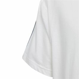 Camiseta de Manga Corta Infantil Adidas Essentials Blanco