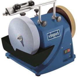 Scheppach Tiger 2000S Afilador de agua 200 mm 120W para cuchillos, tijeras, cinceles y herramientas