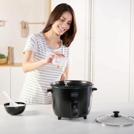 Arrocera Black & Decker BXRC1800E Negro 1,8 L