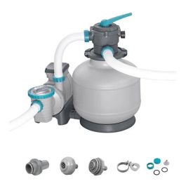 Bomba de filtración de arena para piscinas de hasta 66 m³ - Bestway - 11.355 L/h - Con prefiltro