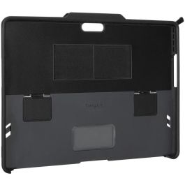 Targus Carcasa Protectora Anticaídas para Microsoft Surface Pro 9, 10, 11 - Negro con Soporte y Correa de Mano MIL-STD 810G