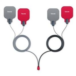 Beurer Set Recambio Electrodos Gris/Rojo + Cable para Electroestimulador Beurer EM-59 Precio: 16.68999948. SKU: B168R96BDW