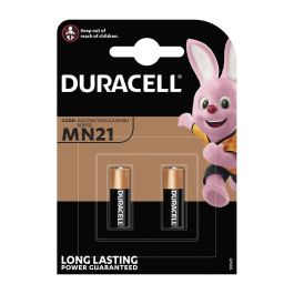 Duracell Pila Alcalina Security MN21 12V (23A) para Mando a Distancia Blister 2 Unid. Ø10,3x28,5mm Precio: 3.50000002. SKU: S7915692