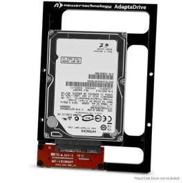 OWC Adaptador Conversor de Bahía 2.5" a 3.5" SATA para Discos Duros HDD y SSD, Aluminio Negro, Compatible con Mac/PC, Flujo de Aire Óptimo