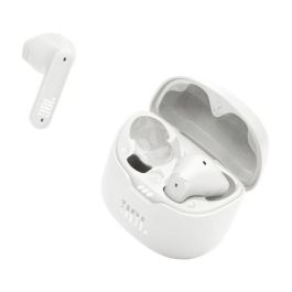 JBL Tune Flex Auriculares Inalámbricos True Wireless White con Cancelación de Ruido Activa, IPX4, 32h Batería