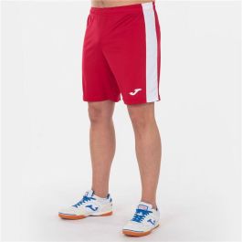 Pantalones Cortos Deportivos para Niños Joma Sport Maxi Blanco Rojo M
