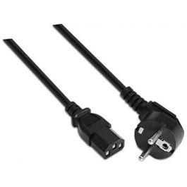 Nanocable 10.22.0103 Cable de Alimentación Schuko Macho a C13 Hembra 3m Negro