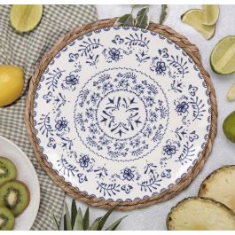 La Mediterranea Plato Postre Blur Monaco Brillo 20 cm (12 Unidades)