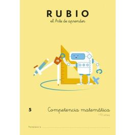 Rubio Cuaderno de Estimulación Competencia Matemática 5º Primaria A4 Precio: 4.59000048. SKU: B152AF4PFY