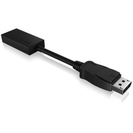 ICY BOX Adaptador DisplayPort 1.2 a HDMI 4K 60Hz Negro