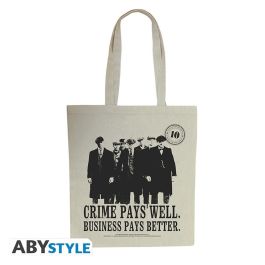Abystyle ABYBAG674 Bolsa con Licencia Peaky Blinders y Diseño 'Crime Pays' (70x36 cm)