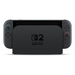 Nintendo Switch 2 Negra, Consola Portátil con Pantalla LCD 7.9", 256GB Almacenamiento, Wi-Fi 6, HDR