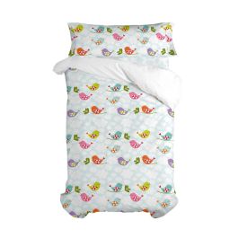 Juego de funda nórdica HappyFriday Mr Fox Little birds Multicolor Cama de 105 2 Piezas Precio: 66.50000038. SKU: B17RTRRZAW