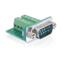 DeLOCK Adapter Conector D-SUB 9 pines Macho (M) para Anschlussblock, Color Verde y Plata Precio: 16.5407. SKU: B16C79WK3S