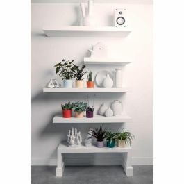 Elho Maceta Lex Pott Set 14 Blanco Verde Morado L 14 x An 13,8 x Al 12 cm Interior 100% reciclado ELH1361201345000