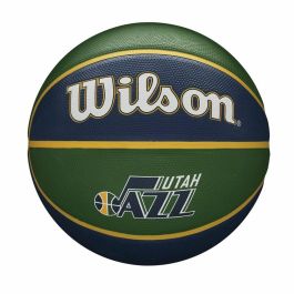 Balón de Baloncesto Wilson NBA Team Tribute Utah Jazz Azul Balón de Baloncesto Wilson NBA Team Tribute Utah Jazz Azul