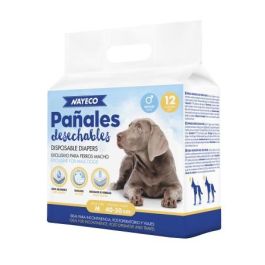 Nayeco Pañal Para Perro Macho Talla: M - 40-50 cm 12Ud