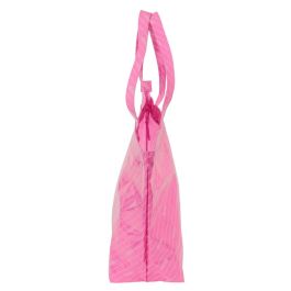 Bolso Mujer Barbie Logomania Rosa 54 x 35 x 17 cm