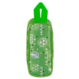 Marvel Hulk Estuche Portatodo 3D Doble Compartimento Verde