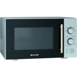 Brandt SM 2602S Microondas Monofunción 26 L 900 W Plateado Independiente
