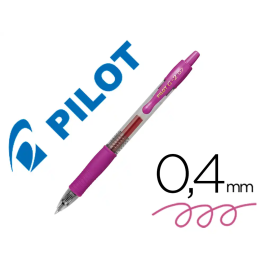Pilot Bolígrafo G-2 Rosa Tinta Gel Retráctil Sujeción Caucho Trazo 0.4 mm Precio: 24.8292. SKU: B1E5HNBR4Y