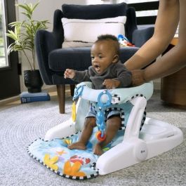 Baby Einstein Sea of Support Asiento de Suelo 2 en 1 para Bebés, Posición Sentada, con Bandeja y Juguetes Extraíbles, a partir de 4 meses Baby Einstein Sea of Support Asiento de Suelo 2 en 1 para Bebés, Posición Sentada, con Bandeja y Juguetes Extraíbles, a partir de 4 meses