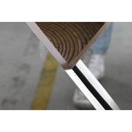 DKD Home Decor Loft Espejo Negro 6 x 70 x 110 cm