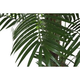 DKD Home Decor Planta Tropical Palmera Decorativa para Interiores, Verde Marrón, PE y Fibra, 80x165x80 cm (2 Unidades)