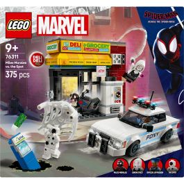 LEGO 76311 Marvel Spider-Verse: Miles Morales vs. The Smudge - Juego de Construcción para Niños 9+ años
