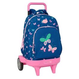 Mochila Escolar con Ruedas BlackFit8 Mariposas Multicolor 33 x 45 x 22 cm Mariposas Precio: 61.49999966. SKU: B14GWWSA2J