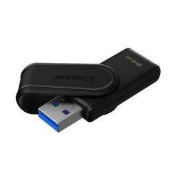 Kingston Technology DataTraveler 64GB Portable USB 3.2 Gen 1 Exodia S (Black/Black) Kingston Technology DataTraveler 64GB Portable USB 3.2 Gen 1 Exodia S (Black/Black)