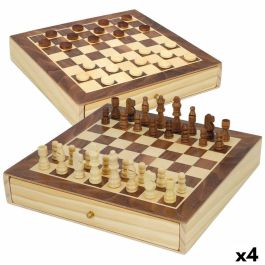 Tablero de Ajedrez y Damas CB Games Madera Cajón (4 Unidades) Precio: 68.99000009. SKU: B14PPVNB98