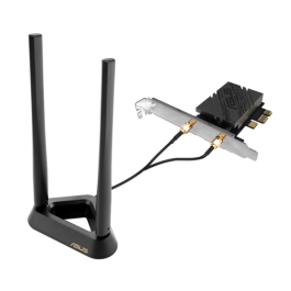 ASUS PCE-BE92BT Adaptador WLAN/Bluetooth Wi-Fi 7 5764 Mbit/s PCI Express Tribanda (2.4/5/6 GHz) Negro - 90IG08U0-MO0B00