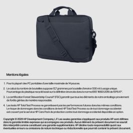 HP Maletín para portátil de 14 pulgadas Everyday, protector y organizado, fabricado con materiales reciclados