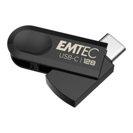 Emtec Stick C280 USB 3.2 Gen 1 Tipo C 128GB, Giratorio Negro Precio: 57.0757. SKU: B1AG52HJLL