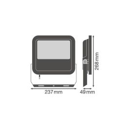 [LVE-4058075422483] Foco Proyector LED Ledvance 65W 8000Lm 6500K 100 x 100º IP65 - Blanco Frío