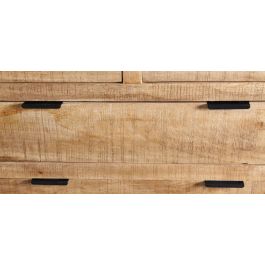 Comoda Alpino DKD Home Decor Marron Negro 45 x 121 x 90 cm Comoda Alpino DKD Home Decor Marron Negro 45 x 121 x 90 cm