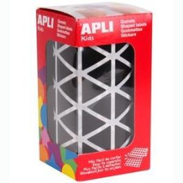 Apli Gomets Triangulares 20 mm Rollo Negro 2832 Unidades Adhesivo Permanente Precio: 3.50000002. SKU: B1FNC8EF7R
