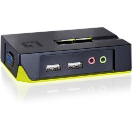 Level One KVM Switch USB 2x con Audio