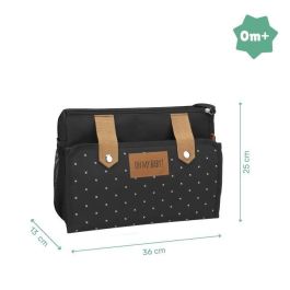 Badabulle Easy Travel: Organizador de Cochecito 2 en 1 y Bolsa Compacta con Cambiador Extraíble y Múltiples Bolsillos