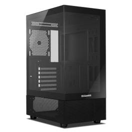 NOX NXHUMMERVSNBK Carcasa PC Hummer Vision Negra, Semitorre Midi-Tower con Doble Cristal Templado Panorámico, para Gaming ATX/Micro-ATX Precio: 55.59000029. SKU: B188PJC2FQ
