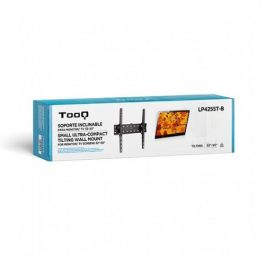 TooQ LP4255T-B Soporte de Pared Fijo/Inclinable para TV 32-55" hasta 40kg, Ángulo ±12°, VESA 200-400, Curvo, Negro TooQ LP4255T-B Soporte de Pared Fijo/Inclinable para TV 32-55" hasta 40kg, Ángulo ±12°, VESA 200-400, Curvo, Negro