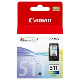 Canon Cartucho Tinta Tricolor CL-511 para Pixma MP 240-260-280-480 (9ml) Precio: 24.50000014. SKU: S8402841