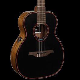 LAG Guitarra Acústica Travel Nylon Blue Wave AE Blue Wave 1 Tapa Cedro Rojo Macizo Fondo Caoba Satinado Precio: 593.252352. SKU: B1ENVKS4W6