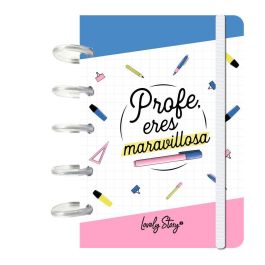 Cuaderno A6 - Profe Eres Maravillosa Precio: 9.5900002. SKU: B174NRSLVC