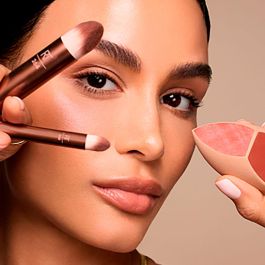 Real Techniques MAKEUPSAVER SPONGE + BRUSH ESTUCHE 3 pz para Maquillaje