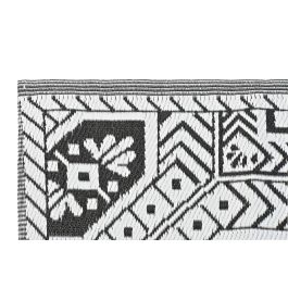 DKD Home Decor Alfombra Étnica de Poliéster Blanco y Negro 210x150 cm (Pack de 2 Unidades) DKD Home Decor Alfombra Étnica de Poliéster Blanco y Negro 210x150 cm (Pack de 2 Unidades)