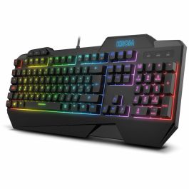 Teclado y Ratón Gaming Krom NXKROMKRSHRSP Negro