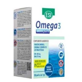 TREPATDIET-ESI Omega 3 Extra Pure IFOS Perlas. Suplemento con EPA 2,15g + DHA 1g. 50 perlas Precio: 33.6900003. SKU: B1CX7WFNS4